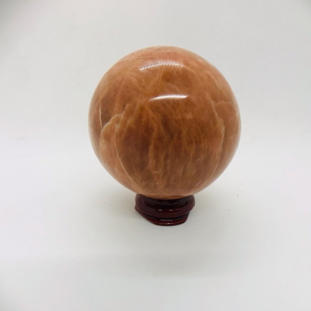 Peach Moonstone Sphere